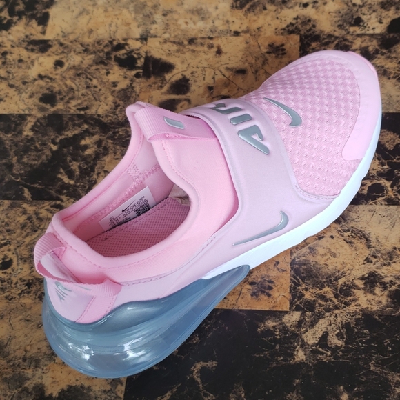 Nike Air Max 270 Extreme (GS) Pink Metallic Silver - Picture 12 of 16